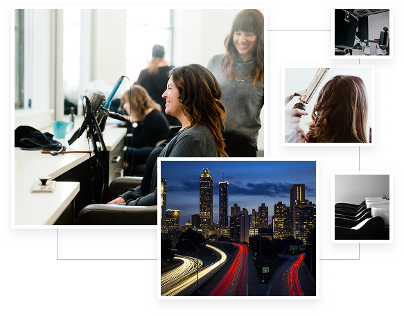 Atlanta stylist suite available for rent