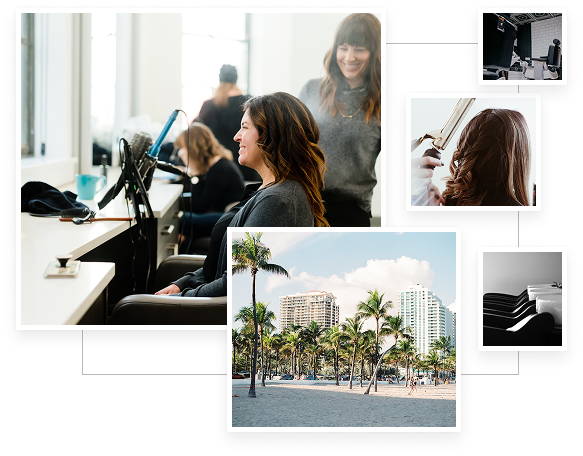 Miami stylist suite available for rent